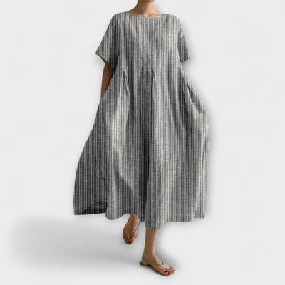 Aminta™ – Lang Kjole Med Sommerbrise
