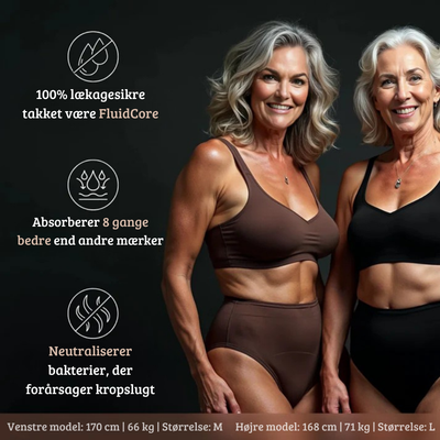 Dryva™ - Signature Læksikre Undertøj | 5-pak
