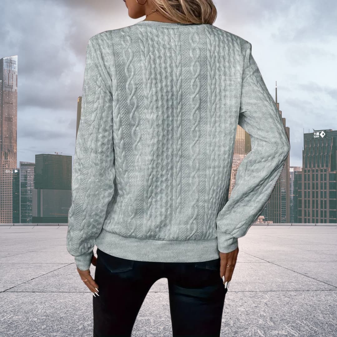 Florence™ – Stilfuld Strikket Trøje