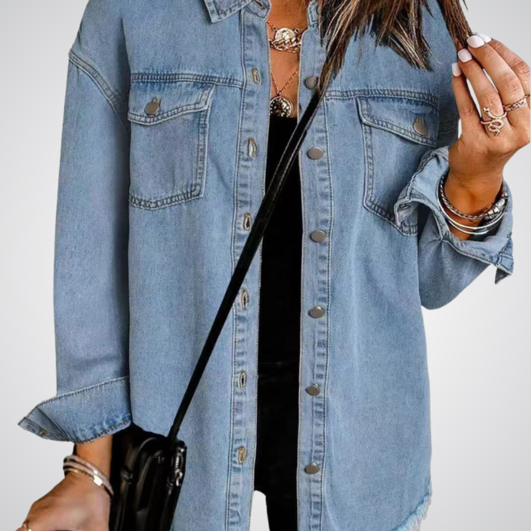 Mathilde™ - Klassisk Denimjakke