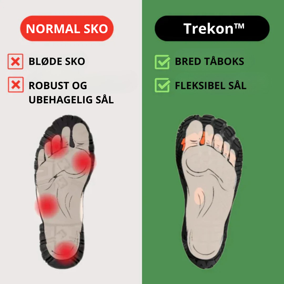 Trekon™ – Ergonomiske & Smertelindrende Ortopædiske Udendørssko Til Mænd