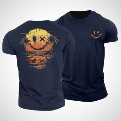 Eero™ - Sommerlig Smiley Sea T-Shirt