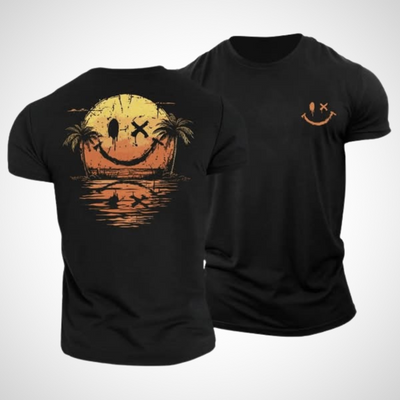 Eero™ - Sommerlig Smiley Sea T-Shirt