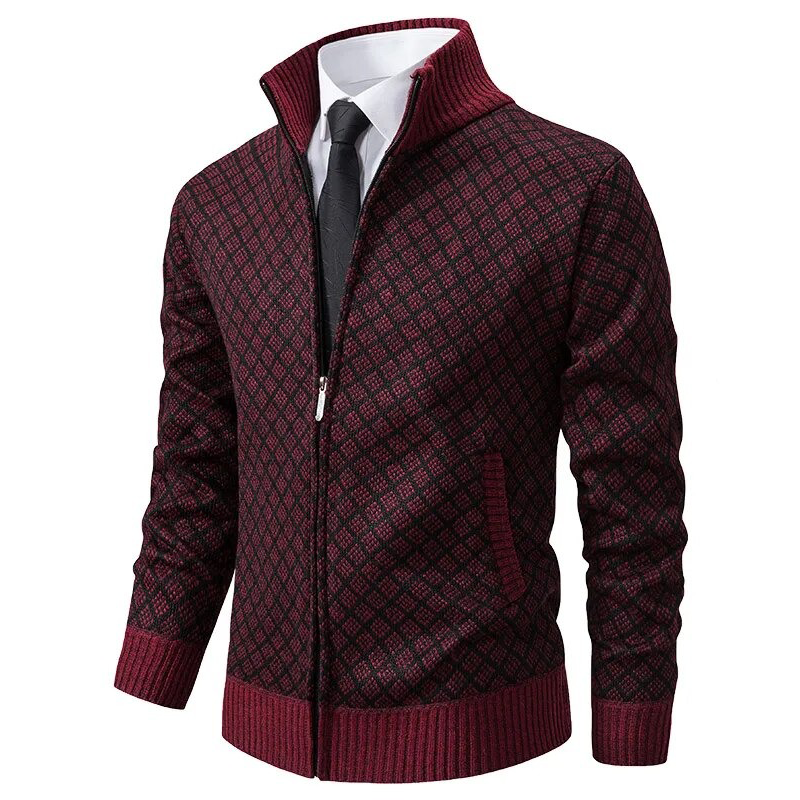 Capsten™ - Elegant Strikket Cardigan