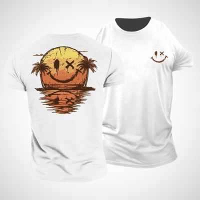 Eero™ - Sommerlig Smiley Sea T-Shirt
