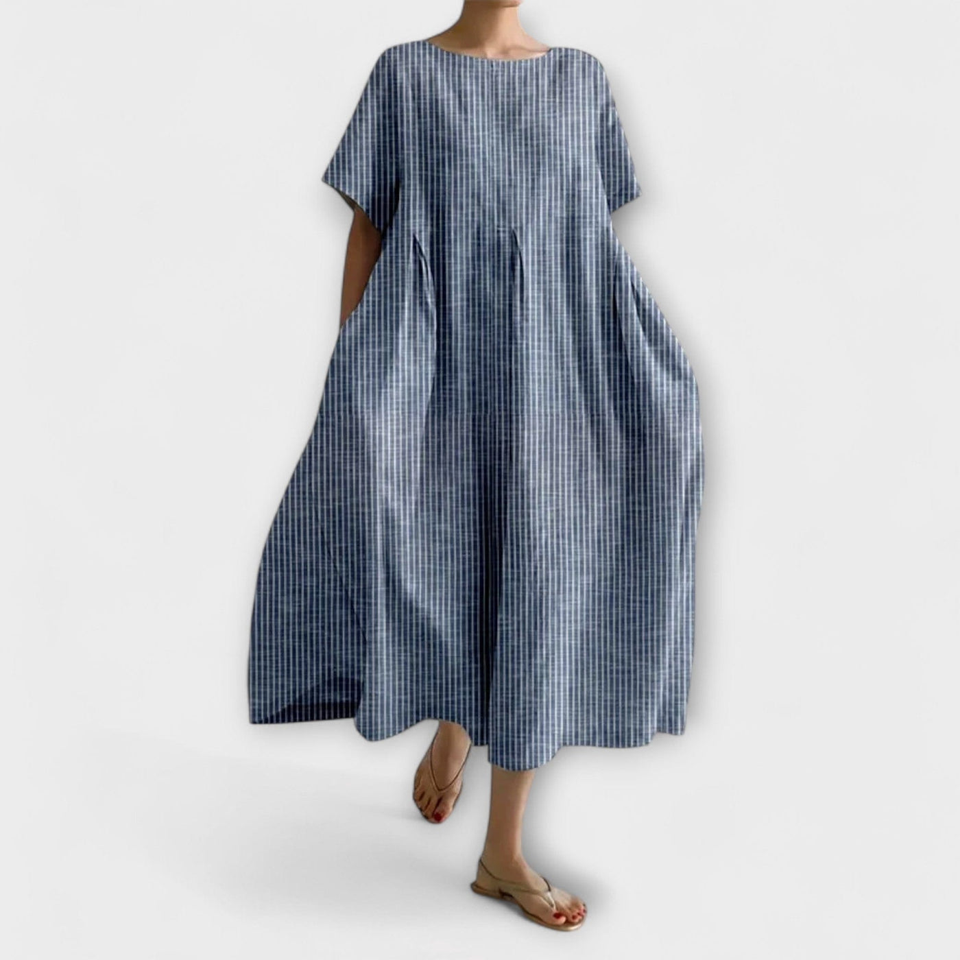Aminta™ – Lang Kjole Med Sommerbrise