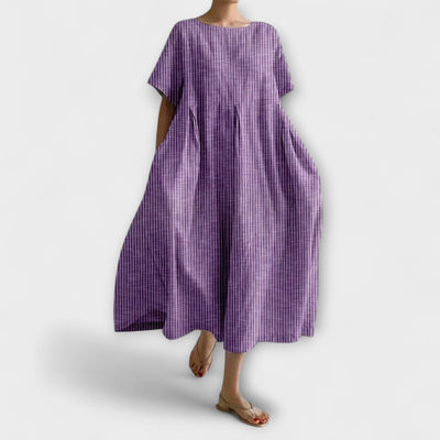 Aminta™ – Lang Kjole Med Sommerbrise