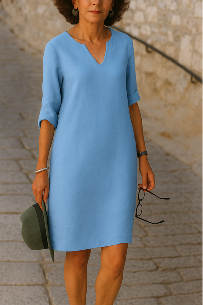 Nikoleta™ – Elegant V-halset Kjole