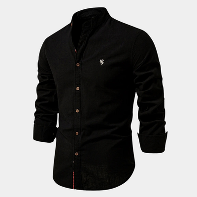 Theo™ – Elegant Langærmet Bomuldsskjorte