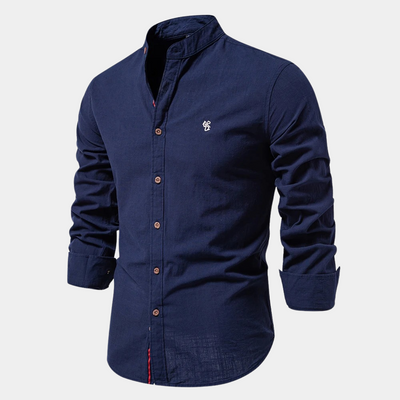 Theo™ – Elegant Langærmet Bomuldsskjorte