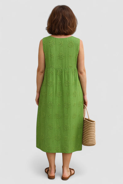 Zuleika™ - Naturlig Elegance og Sommerkomfort Kjole