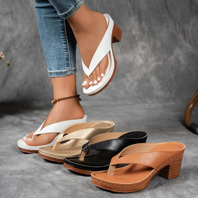 Romilly™ – Ortopædisk Stilfuld Hælsandal