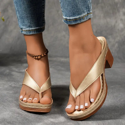 Romilly™ – Ortopædisk Stilfuld Hælsandal