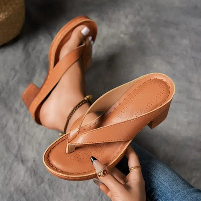 Romilly™ – Ortopædisk Stilfuld Hælsandal