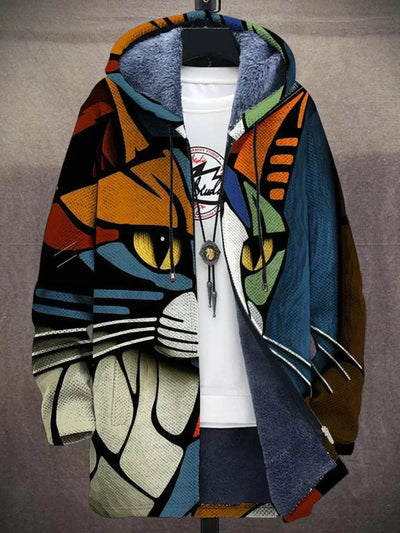 Delilah™ | Luksuriøs cardigan med kunstnerisk inspiration