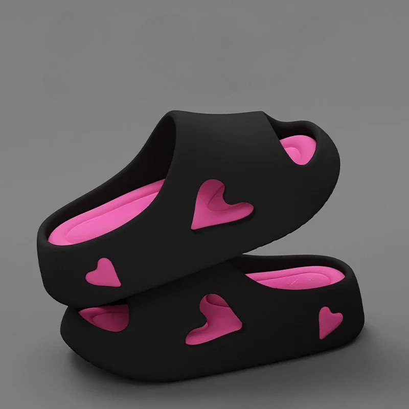 HeartSteps™ – Skyflipflops med Legesyg Hjertedetalje