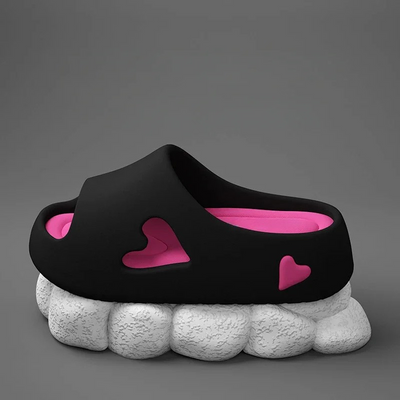 HeartSteps™ – Skyflipflops med Legesyg Hjertedetalje