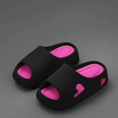 HeartSteps™ – Skyflipflops med Legesyg Hjertedetalje