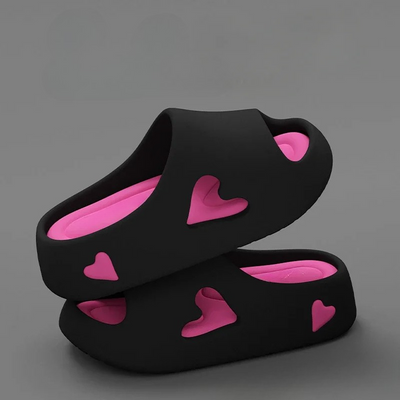 HeartSteps™ – Skyflipflops med Legesyg Hjertedetalje