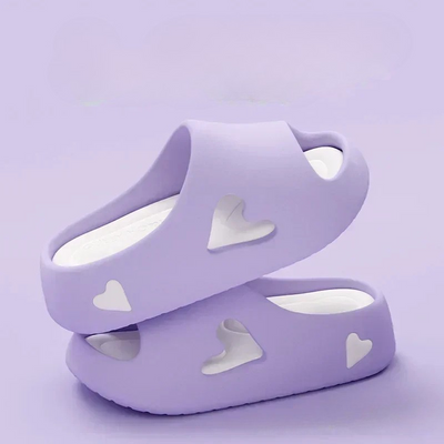 HeartSteps™ – Skyflipflops med Legesyg Hjertedetalje