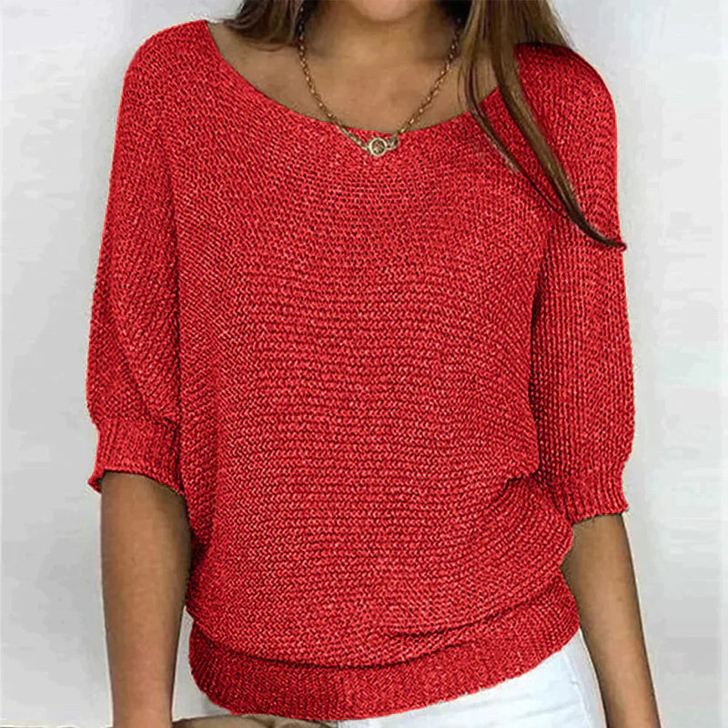 Vanessa™ – Stilfuld Sommertop i Let Strik