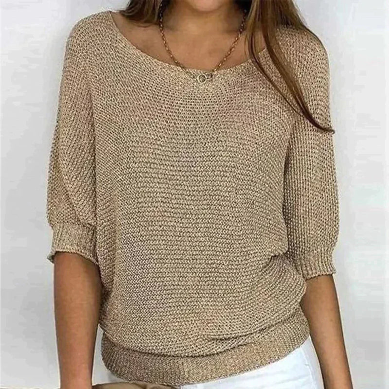 Vanessa™ – Stilfuld Sommertop i Let Strik
