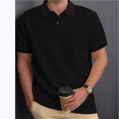 Noel™ – Struktureret Elegant Poloshirt