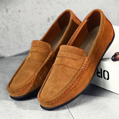 Mikael™ - Superkomfortable Ortopædiske Loafers i Ruskind