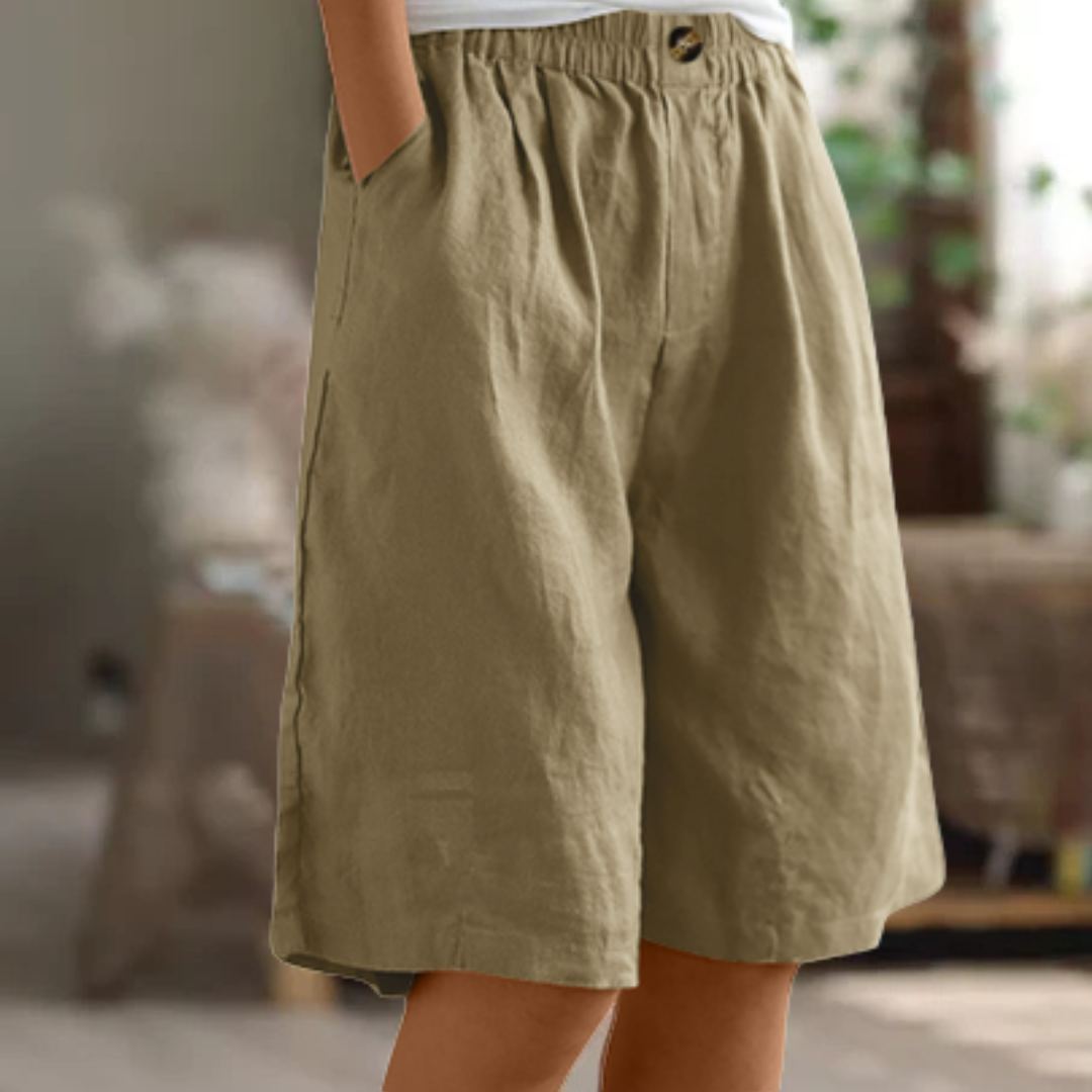Fenna™ - Brede Fritidsshorts