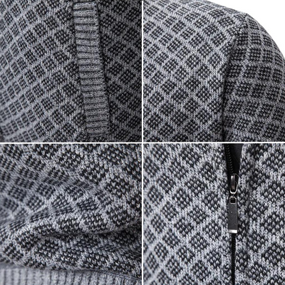 Capsten™ - Elegant Strikket Cardigan