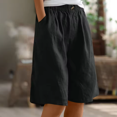 Fenna™ - Brede Fritidsshorts