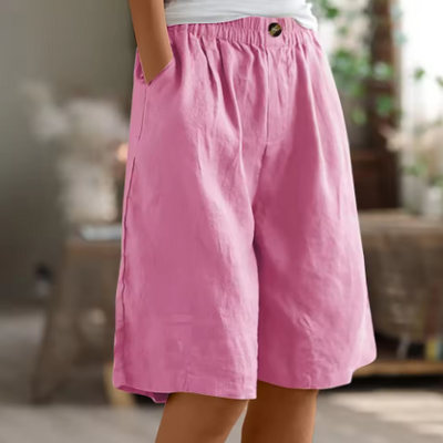 Fenna™ - Brede Fritidsshorts