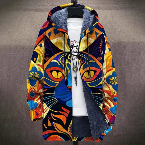 Tarni™ | Luksuriøs cardigan med kunstnerisk inspiration