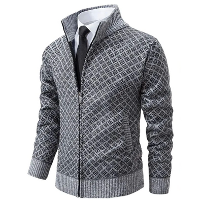 Capsten™ - Elegant Strikket Cardigan