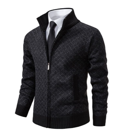 Capsten™ - Elegant Strikket Cardigan