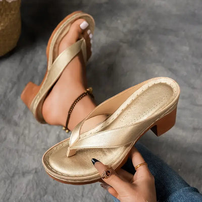 Romilly™ – Ortopædisk Stilfuld Hælsandal