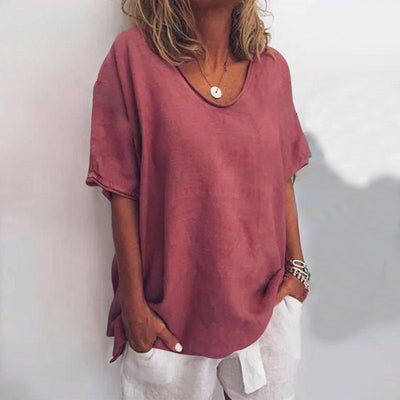 Angélique™ – Behagelig Løs Sommerbluse