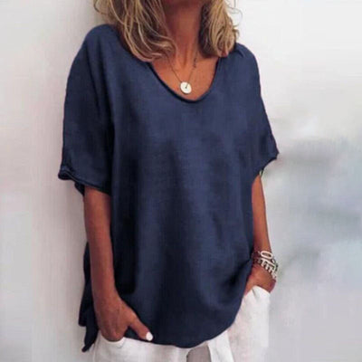 Angélique™ – Behagelig Løs Sommerbluse