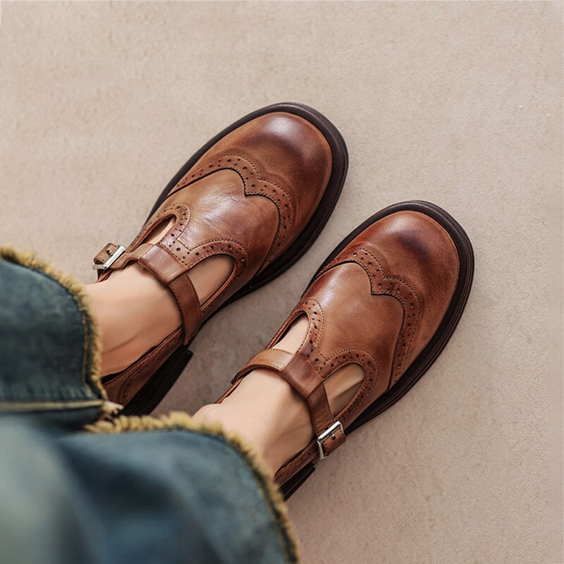 Selene™ – Elegante og Komfortable Loafers med Rund Tå