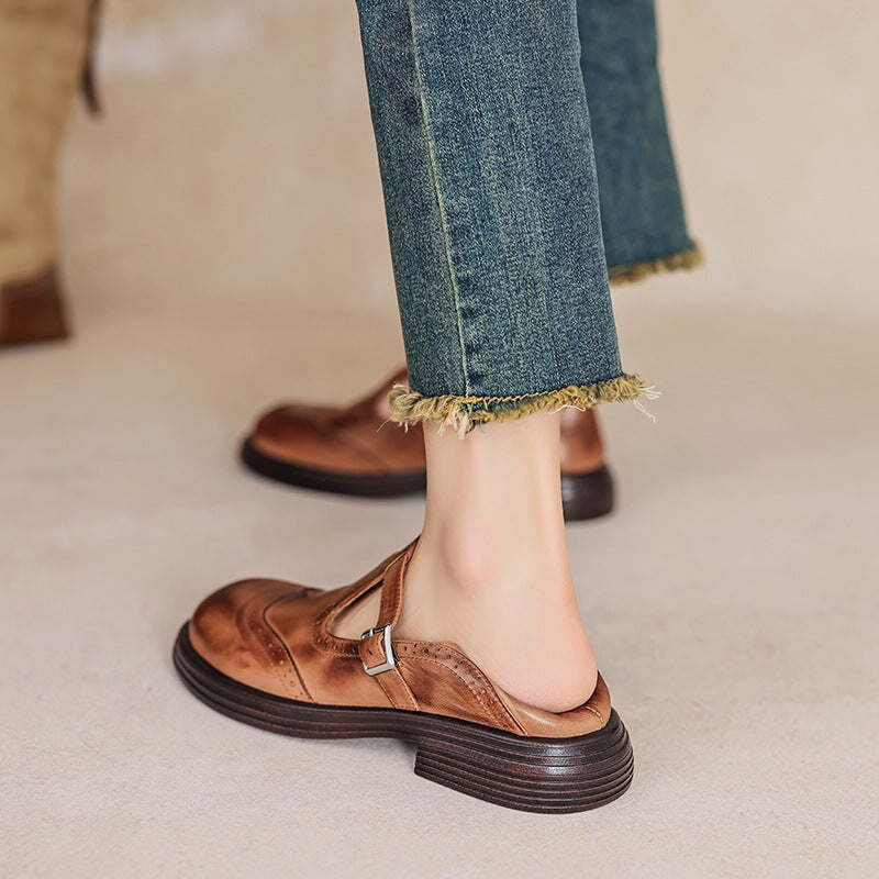 Selene™ – Elegante og Komfortable Loafers med Rund Tå