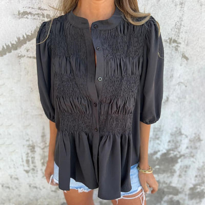 Lyra™ - Smart Bluse i Ibiza-stil